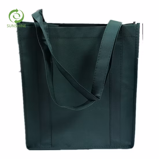 Diseño personalizado, bolsa de camiseta impresa, bolsa de embalaje para compras, bolsa no tejida