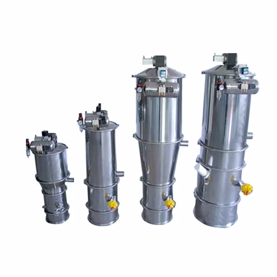 Máquina transportadora alimentadora de vacío de granos y polvo de materiales a granel